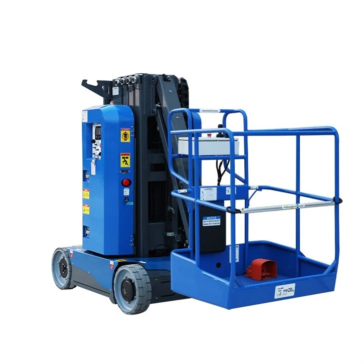 Self-propelled Vertical Mast With JIB suppliers