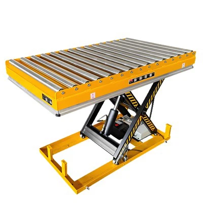 Scissor Lift With Rollers